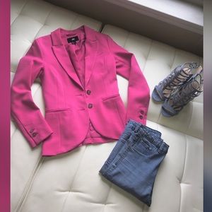 Pink blazer